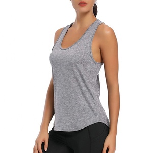 Loose Sports Vest Women Sexy Sleeveless <b>Tops</b> Quick Dry Breathable Lightweight Blouses Yoga Wear Gym Wear Plus Size Four-Way - Product Image 4