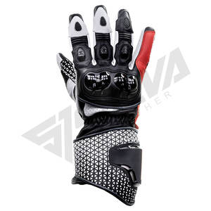 ถุงมือมอเตอร์ไซค์กันน้ำคุณภาพสูงสำหรับแข่งรถ ถุงมือหนังสำหรับขี่มอเตอร์ไซค์ในฤดูหนาวที่ให้ความอบอุ่น พร้อมเทคโนโลยีหน้าจอสัมผัส - Product Image 5