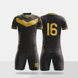 Service OEM personnalisé, uniforme de football respirant, couleur personnalisée, tenue d'équipe sportive, uniforme de football imprimé par sublimation - Product Image 3