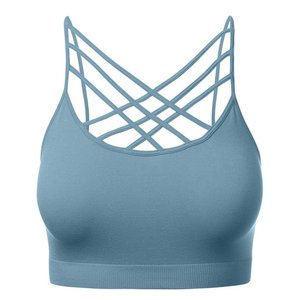 Women Sports <b>Bra</b> Breathable <b>Stretch</b> Fitness Workout Training Running Yoga Activewear Comfort Support Gym Wear Top Apparel - Product Image 4