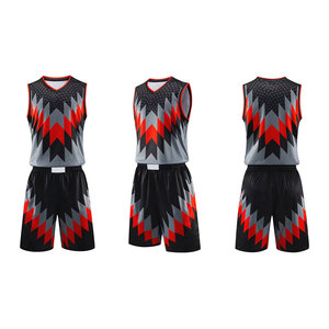 Breathable High Quality Training Wear Custom Men's Basketball Uniform <b>Sets</b> Low Moq Custom Team Sleeveless Basketball Uniform - Product Image 1