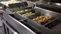 Machine à beignets semi-automatique Yufeng de qualité éprouvée, friteuse électrique pour beignets à la levure, machine à beignets automatique