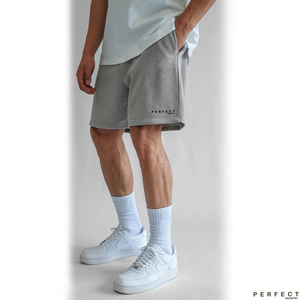 Shorts de sport décontractés pour homme, logo imprimé sur le devant, 100% coton, respirant, coupe-vent, haute qualité - Product Image 4
