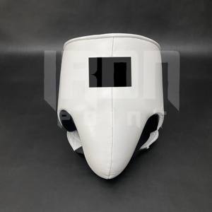 Set de Boxeo Personalizable de Alta Calidad, Protector de Cabeza y Mejillas, Cuero Vacuno 100% Genuino, Acolchado de 4 Capas, Transpirable y Absorbente de Humedad - Product Image 5