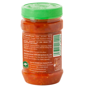 Pâte de chili OEM 212g bouteille 7.5oz de chili (87.9%) pâte de piment de condiment de cuisson épicée chaude pour mélanger les sauces - Product Image 3