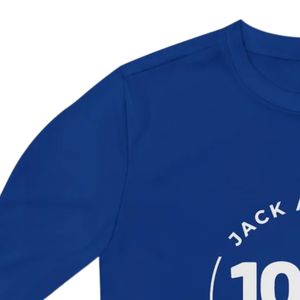 T-shirt à manches longues pour enfants Jack and Jill Youth 1938, col rond, décontracté, doux et confortable, vêtements personnalisés en gros - Product Image 5