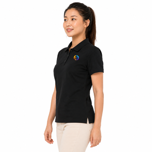 women <b>polo</b> shirt made with soft breathable fabric for daily wear offering a clean fit easy comfort and modern casual style all - Product Image 4
