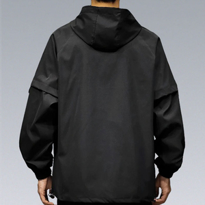 <b>men</b> techwear <b>jacket</b> with durable zipper and reinforced seams for reliability <b>mens</b> techwear <b>jacket</b> with flexible fit - Product Image 5