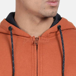 Sudaderas con capucha ligeras para hombre con cremallera, capucha ajustable, cierre de cremallera suave y tela transpirable para comodidad diaria. - Product Image 6