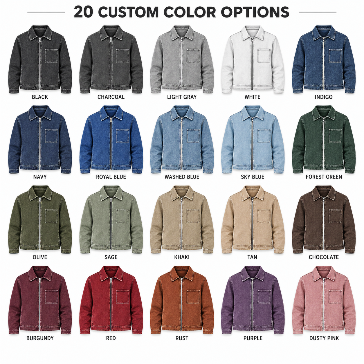 Options de couleurs personnalisées