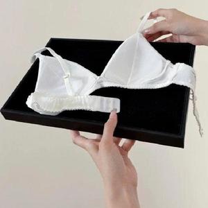 Ensemble de bikini sexy pour femmes personnalisé avec dentelle, ensemble blanc - Product Image 4