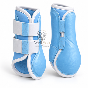 Bottes de brossage pour chevaux élégantes offrant une protection confortable des jambes, une mobilité flexible et une fermeture fiable pour l'équitation. - Product Image 5