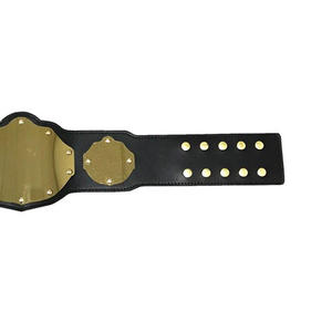 Cinturón de Campeonato de Lucha Libre Personalizado, Cinturón de Premio de Cuero PU, Placa Decorativa, Cintura Alta, Unisex, para Ceremonias de Artes Marciales - Product Image 4