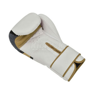 Durable Leather Boxing Gloves Hook Loop Closure for Gym <b>Practice</b> Fitness Workouts Comfortable Wrist Support Soft <b>Padding</b> - Product Image 6