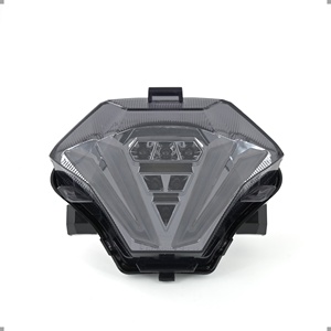 Pièces de moto, feu arrière de frein LED 12V avec lentille transparente/fumée pour Yamaha MT-03 MT-07 YZF-R25 YZF-R3 - Product Image 2