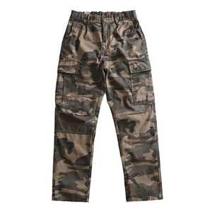 Men's <b>Camouflage</b> <b>Cargo</b> Pants High Waist Multiple Pockets Workwear Style Breathable Wrinkle-Resistant 100% Cotton Canvas Autumn - Product Image 1