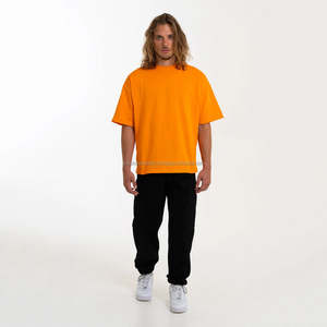 Gran Oferta personalizada, material de bambú Vintage en blanco, sublimación, material de bambú Vintage en blanco, sublimación de algodón, camiseta para hombre - Product Image 1