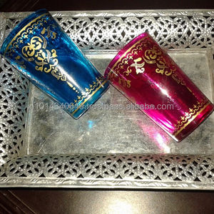 Bandeja metálica para té marroquí - Product Image 1