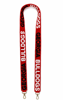 Sangle en tissu Georgia Bulldogs, accessoire de sac réglable et tendance