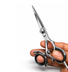 Tijeras de Peluquería Profesionales de Acero Inoxidable Japonés con Diseño Giratorio para el Pulgar - Product Image 2