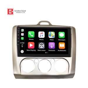 Reproductor de DVD para Auto, Sistema de Navegación Multimedia, Unidad Principal para Ford Focus 2004-2012 MC con Aire Acondicionado Manual - Product Image 1