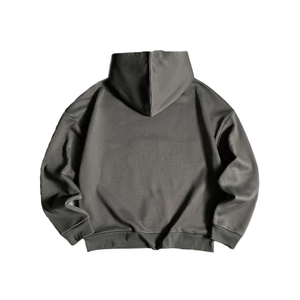 เสื้อฮู้ดดี้คุณภาพสูง พิมพ์ลายกราฟิกตามสั่ง สำหรับผู้ชาย ผ้าฝ้ายฟลีซ สตรีทแวร์ เสื้อฮู้ดดี้ผู้ชายแบบสวมหัว ขายส่งจากโรงงาน - Product Image 5