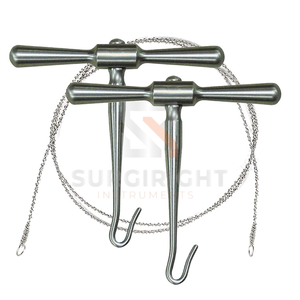 Scie à fil Gigli professionnelle pour la coupe osseuse, instrument chirurgical orthopédique durable, certifié CE Classe I, pour la santé et la chirurgie - Product Image 4