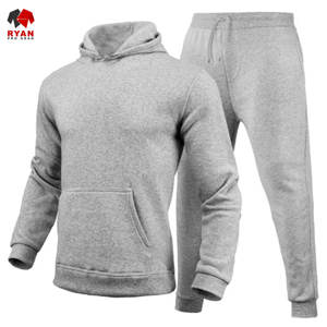 ชุดวอร์มพิมพ์ลายสำหรับผู้ชายไซส์ใหญ่ รุ่นเรกูลาร์ฟิต ยี่ห้อ Ryan Pro Gear แห้งเร็ว เป็นมิตรกับสิ่งแวดล้อม ผลิตจากโพลีเอสเตอร์ 100% ลายเรียบ - Product Image 4