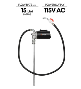 Oil Drum <b>Pump</b> AC Powered for Aerospace Applications - Product Image 1