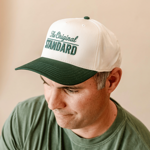 Gorro personalizado de 5 paneles, gorras de béisbol, Etiquetas tejidas, dos tonos, tela de sarga de algodón, gorra deportiva de proveedor de fabricación de Vietnam - Product Image 5