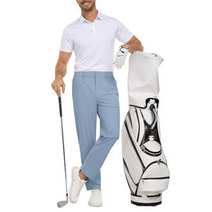 Pantalon de golf pour homme sur mesure, décontracté, à taille élastique, séchage rapide, léger, pour l'extérieur, avec poches, résistant à l'eau, design haut de gamme - Product Image 3