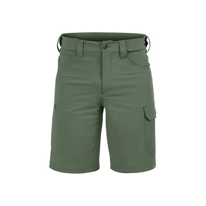 Shorts de pêche pour homme, noirs, à séchage rapide, UPF 50, polyester, fermeture à boutons, motif uni, taille adulte - Product Image 3