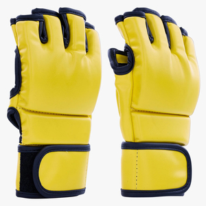 ถุงมือชกมวยไทย PU MMA สำหรับฝึกซ้อม แบบครึ่งนิ้ว พร้อมโลโก้ที่ปรับแต่งได้ ขนาดเดียวสำหรับผู้ใหญ่ - Product Image 5