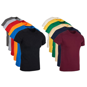 Fabricant sur mesure PUFFIN SPORTS OEM T-shirt en jersey de coton surdimensionné pour homme, manches courtes, col rond, couleur unie, coupe classique - Product Image 2