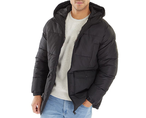 2026 Premium Fashionable Best Quality Custom Jacket Unisex Puffer Hooded <b>Thin</b> Waterproof Breathable Canvas Designer Puff Jacket - Product Image 6