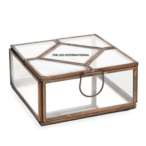 Boîte à bijoux en aluminium au design avantageux pour accessoires de beauté et articles personnels, boîte de rangement pour bijoux en gros - Product Image 2