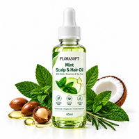 Minyak Esensial Rambut PE Peppermint, Menyejukkan, Menyegarkan, Menutrisi Kulit Kepala, Memperbaiki Rambut Rusak, Perawatan Pertumbuhan Rambut, Label Pribadi Khusus