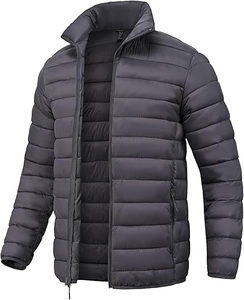 Custom Glossy Blue Puffer Jacket Rhinestone Street Style Winter <b>Bubble</b> <b>Coat</b> Oversized Warm Zip Up Fashion Outerwear - Product Image 1