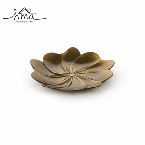 Luxury Brass Incense Holder Set Multi Style <b>Stick</b> Holders with Tray Floral Design Decorative Aromatherapy Home Decor Gift Set - Product Image 3