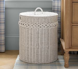 Handwoven Rectangular Rattan <b>Storage</b> <b>Basket</b> Woven Organizer Bin <b>Shelf</b> <b>Basket</b> Nursery Toy <b>Storage</b> Baby Diaper <b>Storage</b> - Product Image 5