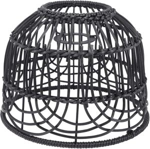 Abat-jour en rotin festonné, fait main sur mesure, suspension de plafond en osier, écologique, vente en gros - Product Image 2