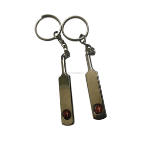 Mini ouvre-bouteille en métal en forme de batte de cricket, porte-clés, logo personnalisé, souvenir, cadeau en vrac, accessoire promotionnel sportif, porte-clés - Product Image 3