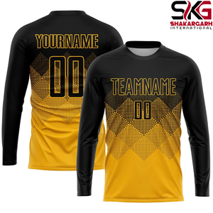 Ensemble de maillots de football personnalisés 100% polyester, uniforme de football à séchage rapide, kit d'équipe imprimé, manches courtes, tenue d'entraînement pour match - Product Image 6