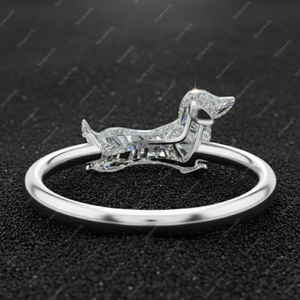 เพชรปลูกในห้องปฏิบัติการ IGI GIA Certified 1 กะรัต HPHT CVD รูปทรง Dachshund สี D ความสะอาด VVS1 VVS2 เพชรเม็ดเดี่ยว - Product Image 3