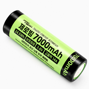 แบตเตอรี่ ZeroBeam 26650 แบบชาร์จได้ชนิดลิเธียมไอออน ป้องกันการใช้งานผิดปกติ ความจุ 7000mAh 14A 3.7V-4.2V 1000 รอบการใช้งาน รองรับการใช้งานที่มีกระแสไฟสูง ทนทาน พลังงานทดแทน - Product Image 1