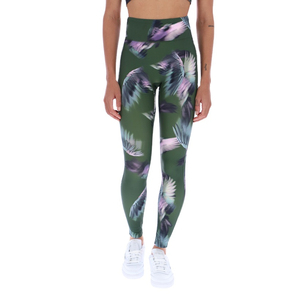 Leggings de yoga taille haute pour femmes, OEM, sans coutures, vêtements de sport, logo personnalisé, pantalons d'entraînement anti-transparence - Product Image 1