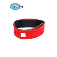 Gelang RFID Silikon Tahan Air Berkualitas untuk Anak-Anak, Model Terbaru 2026, Ramah Lingkungan, Logo Timbul yang Dapat Disesuaikan, Buatan Cina