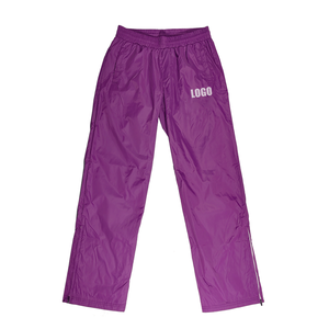 Unisex Lightweight <b>Nylon</b> Windbreaker Pants Waterproof Windproof Casual Outdoor Track Pants Elastic Waist Loose Fit <b>Jogger</b> - Product Image 2