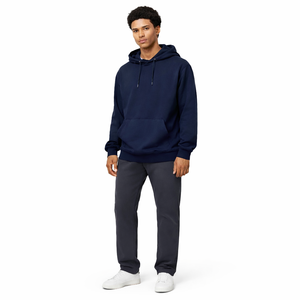 Sudadera con Capucha Unisex 100% Algodón Lisa |   Sudadera Ecológica Tejida con Fibra de Primavera |   Logotipo Personalizado |   OEM al por Mayor - Product Image 1
