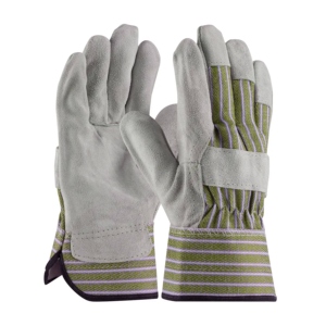 Gants de travail en cuir de vachette pleine fleur pour hommes, résistants, antistatiques, lisses pour écrans tactiles, gants de sécurité pour monteurs canadiens - Product Image 5